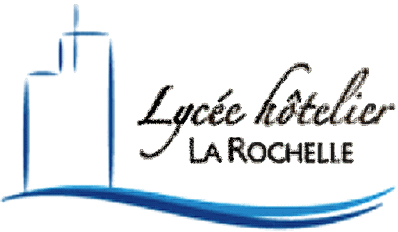Logo « Les saveurs du palais » au lycée hôtelier de La Rochelle