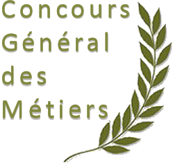 Logo Concours général des métiers 2017 Service et commercialisation. Baptiste Bossé, candidat