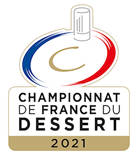 Logo Championnat de France du Dessert 2021. Région Centre - Île-de-France