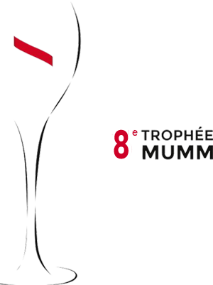 Logo 8e Trophée Mumm 2010. Jean-Luc Petitrenaud et Philippe Faure-Brac