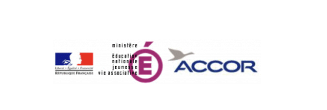 Logo Partenariat Éducation nationale - Accor