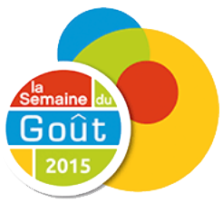 Logo Semaine du Goût® 2015 : « Rencontre avec les Chefs de Demain »