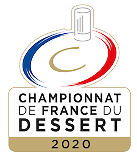 Logo Championnat de France du Dessert 2020. Sud-Ouest