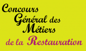 Logo Concours Général des Métiers - Restauration. Finale 2008.