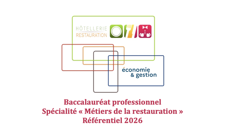 Logo Baccalauréat professionnel spécialité « Métiers de la restauration »