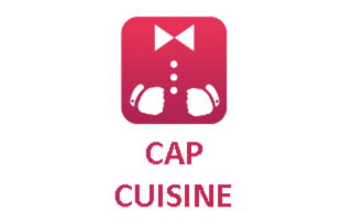 Logo CAP Cuisine. Techniques à partir de photos