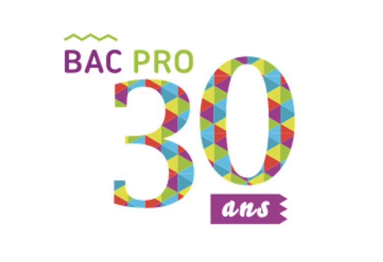 Logo Le bac pro fête ses 30 ans