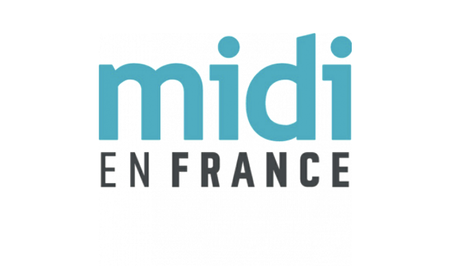 Logo Midi en France. France TV
