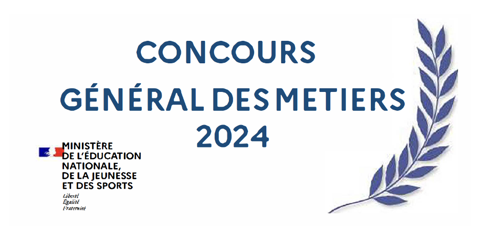 Logo Concours Général des Métiers "Commercialisation et Services en Restauration" - Session 2024