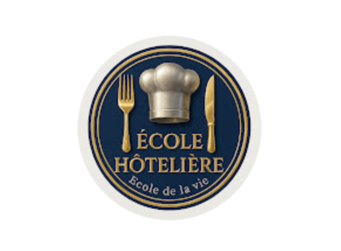Logo École hôtelière, École de la vie