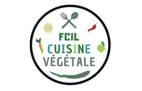 Logo FCIL "cuisine végétale"