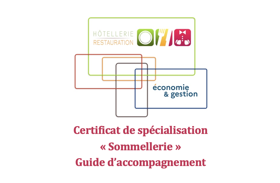 Logo Guide d'accompagnement pédagogique Mention Complémentaire « Sommellerie » 2023