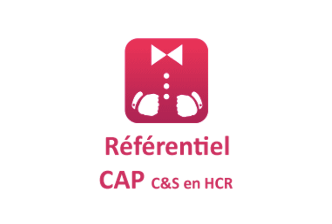 Logo Référentiel CAP commercialisation et services en HCR - 2024