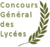 Logo Concours général des lycées