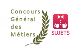 Logo Concours Général des Métiers. Sujets 2008