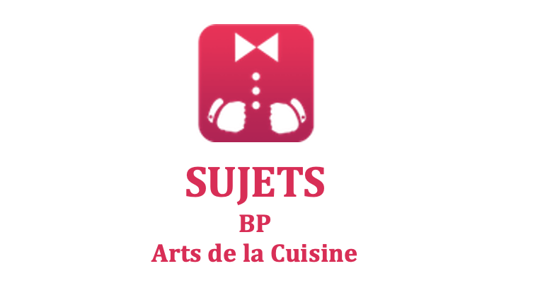 Logo Brevet Professionnel Arts de la cuisine 2022