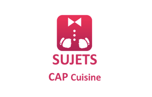 Logo Session 2023. CAP Cuisine