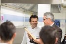Yannick Alléno sur l'atelier du pain