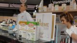 Démonstrations culinaires. Stand Président Professionnel