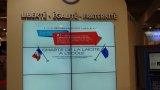 La Charte de la laïcité à l'école à l'entrée du stand du (...)