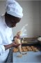 Production des canapés du cocktail